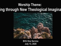 Worship for July 13, 2025