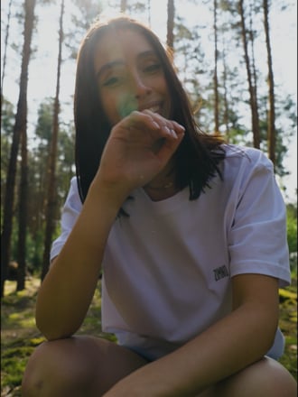 Video: T-shirt klasyczny biały Ryboscypek UNISEX
