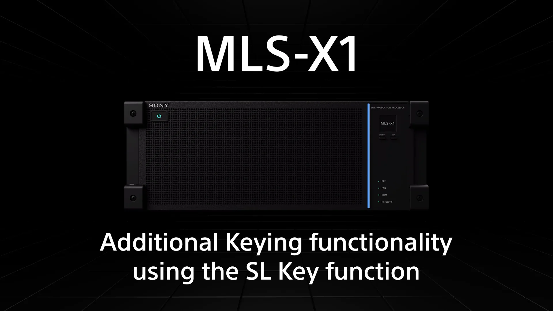 MLS-X1 Tutorials: Additional Keying functionality using the SL Key