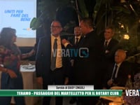 Teramo - Passaggio del martelletto del Rotary Club
