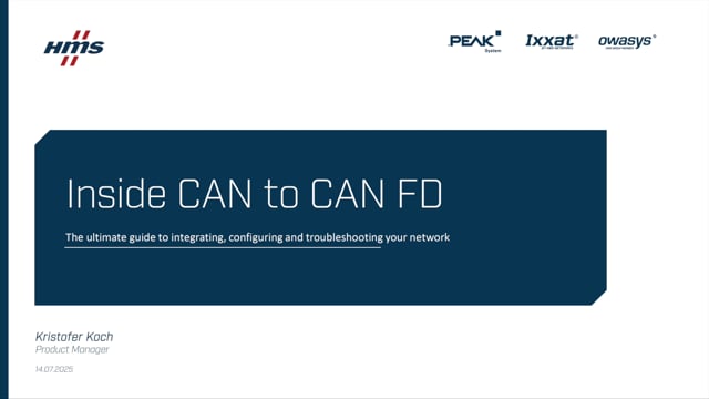 Inside CAN and CAN FD – The ultimate guide to integrating, configuring and troubleshooting your network