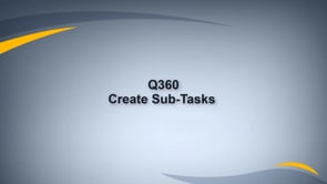 Create a Project Sub-Task