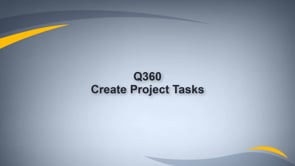 Create a Project Task