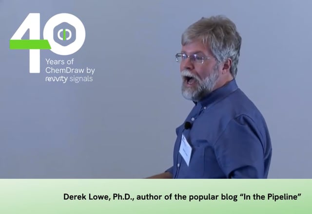 Watch ChemDraw 30th Anniversary talk by Derek Lowe on Vimeo.