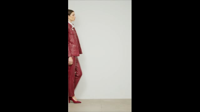 Parka Pelica Bordô Renata