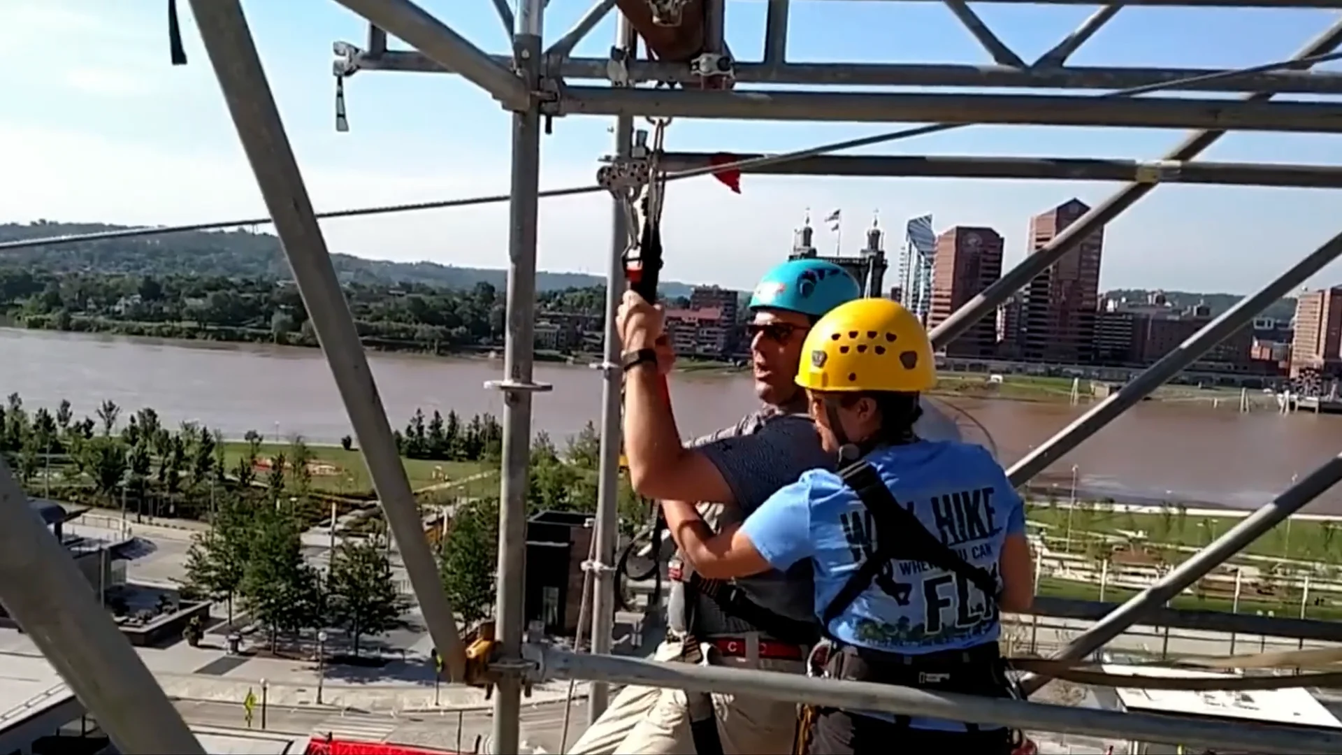 Temporary Zipline Design And Installation For Events