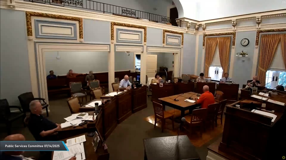 Public Services Committee July 14th, 2025