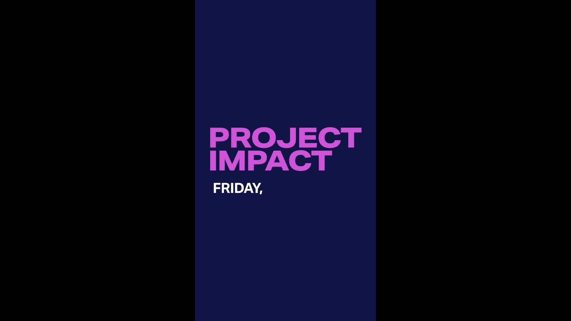 Promject Impact 2025 Promo