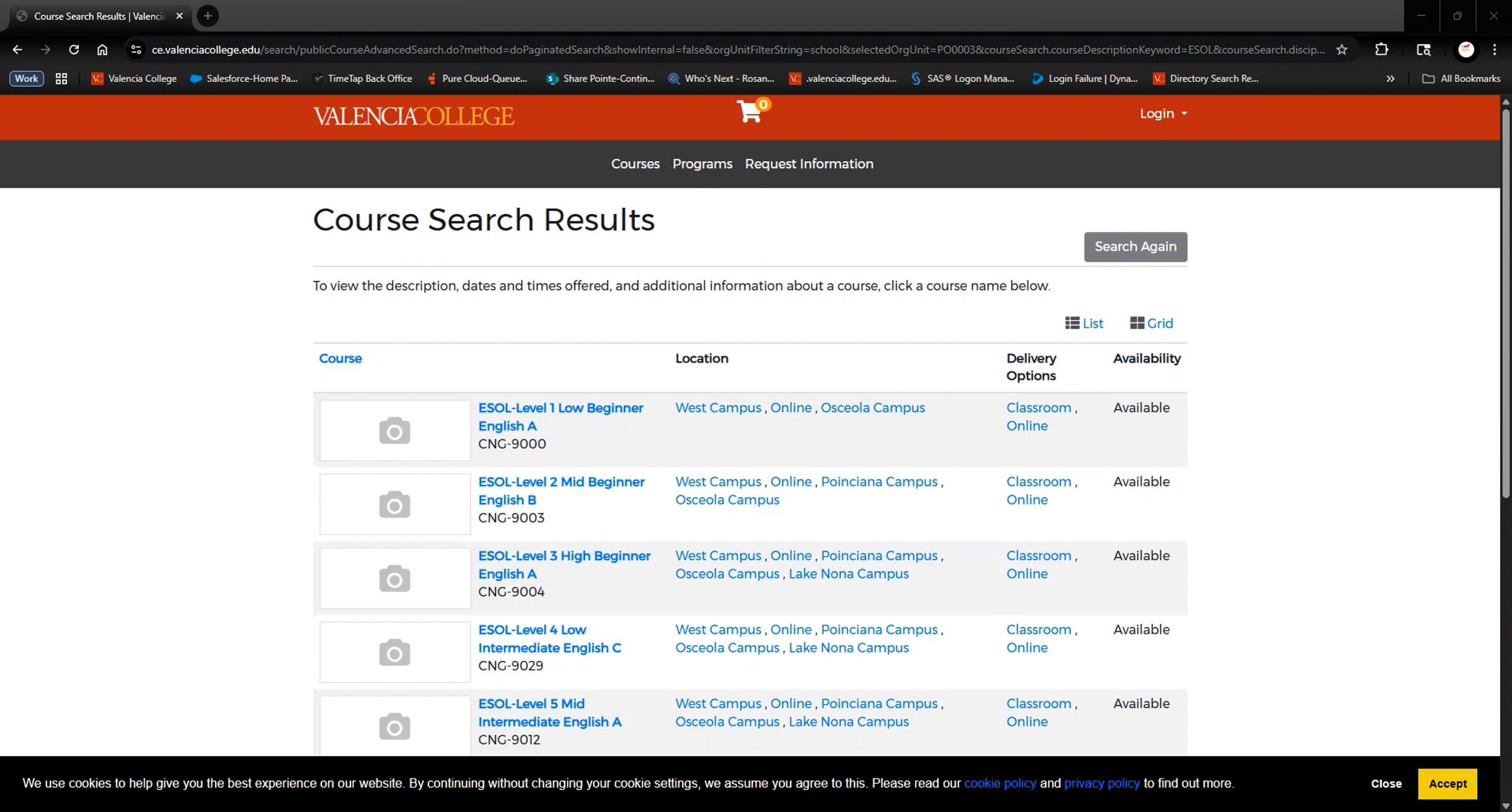 How to Enroll in a Class (In Spanish)