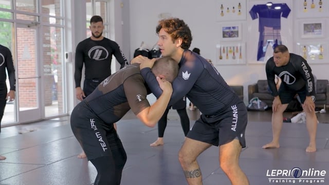 Snap Down to Back Control or Takedown Drill