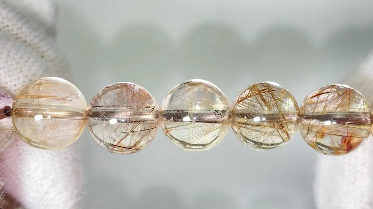 天然石■ルチルクォーツAAA 10mm 1c 天然石□ルチルクォーツAAA 10mm 1c
