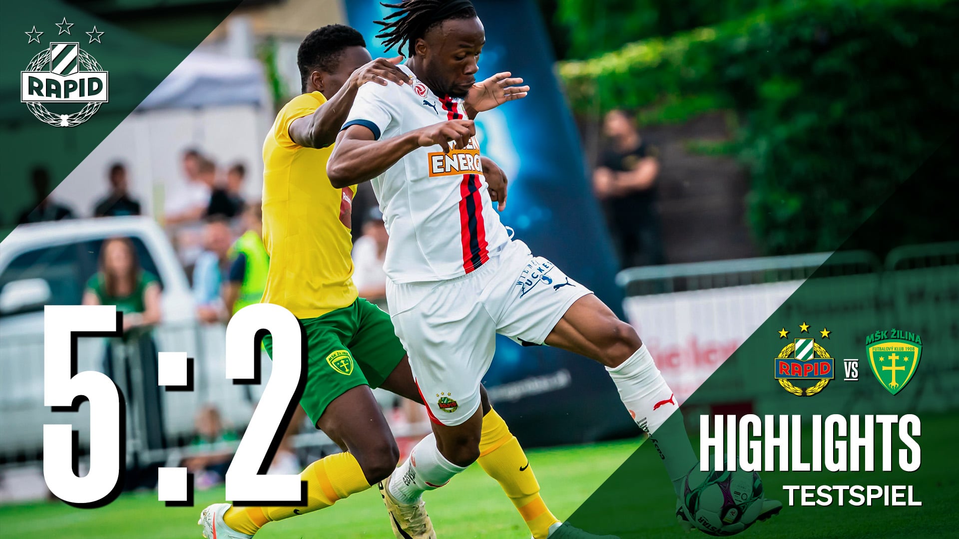 Highlights: SK Rapid – MŠK Žilina
