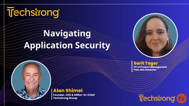 Navigating Application Security with Palo Alto Networks' Sarit Tager