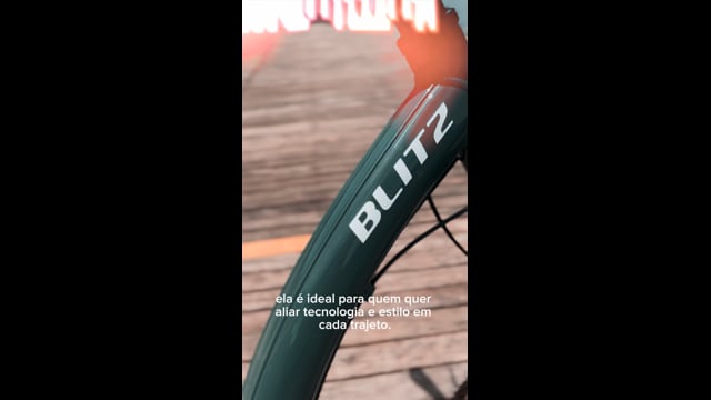 Kit Bicicleta Blitz Comodo Aro 29 Shimano 21v  + Cestinha e Cadeado