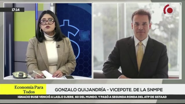 Entrevista a Gonzalo Quijandría en RPP TV Noticias