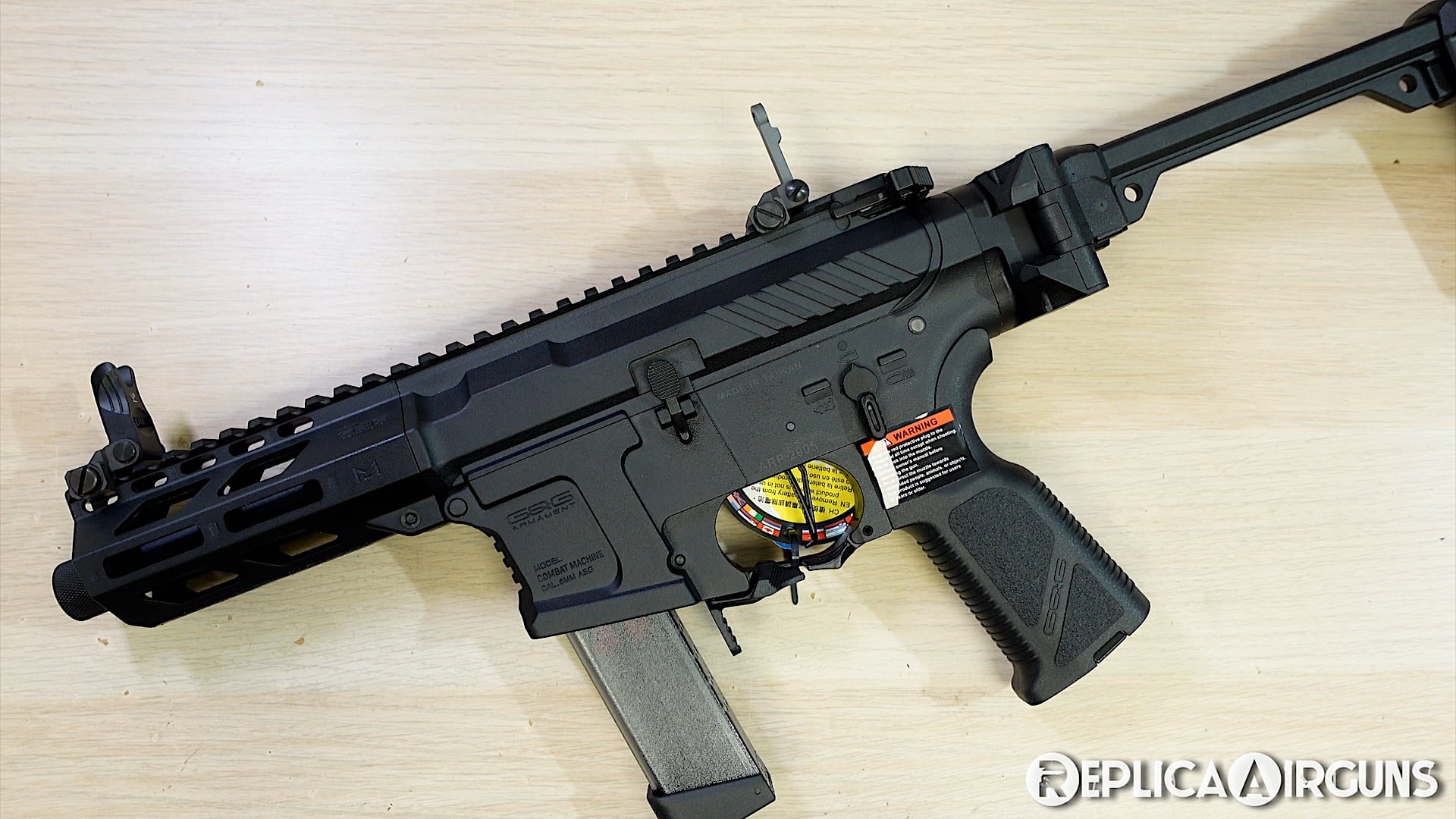 G&G ARP9 3.0P AEG Pistol Caliber Airsoft Carbine Table Top Review