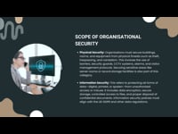 Module 1: Introduction to Organisational Security