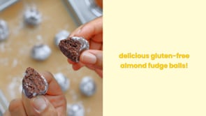 No-Bake Almond Fudge Balls