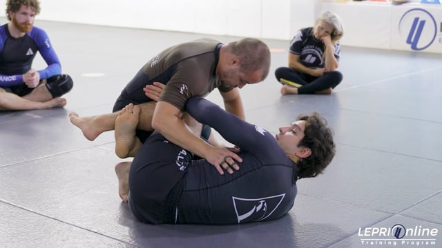 Guard Pass Prevention to Back Take