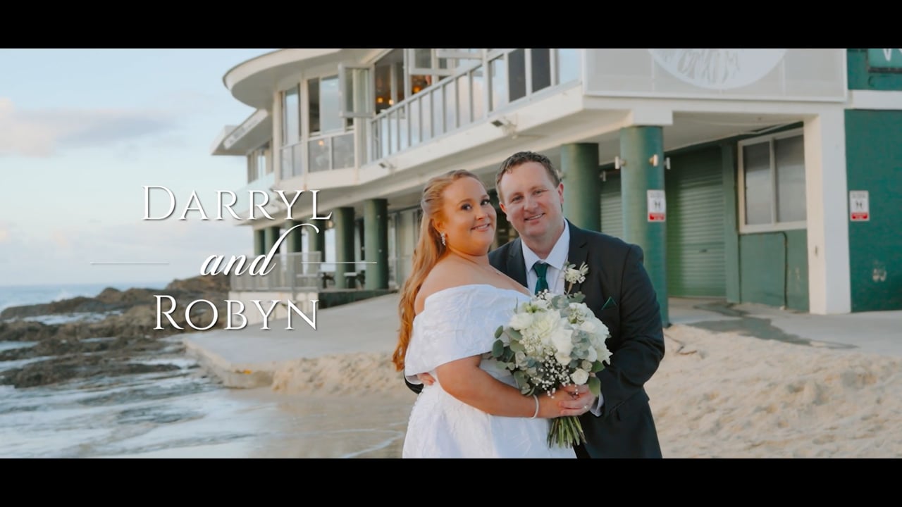 Currumbin RSL Wedding Video, Gold Coast - Robyn and Darryl