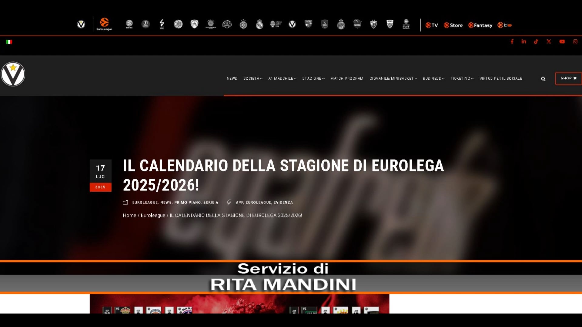 Eurolega, la Virtus debutta con il Real Madrid