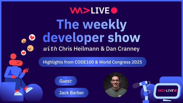 WeAreDevelopers LIVE - Our World Congress 2025 & CODE100 Highlights with Jack Barber and Marco Podien