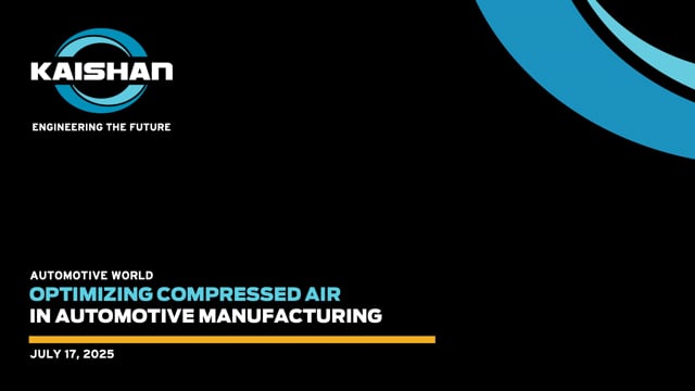 Optimizing compressed air in automotive manufacturing