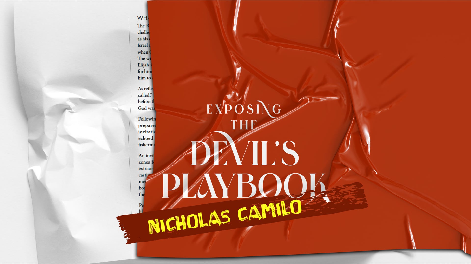 Exposing the Devil's Playbook, Pt. 5 // 'Standing Firm' (Nicholas Camilo)