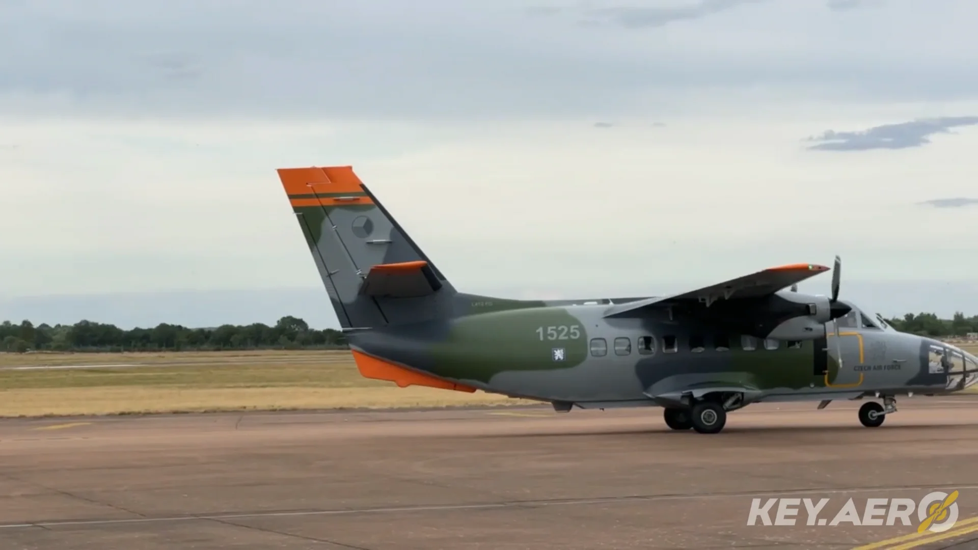 RIAT: Czech Air Force Let L-410FG Turbolet