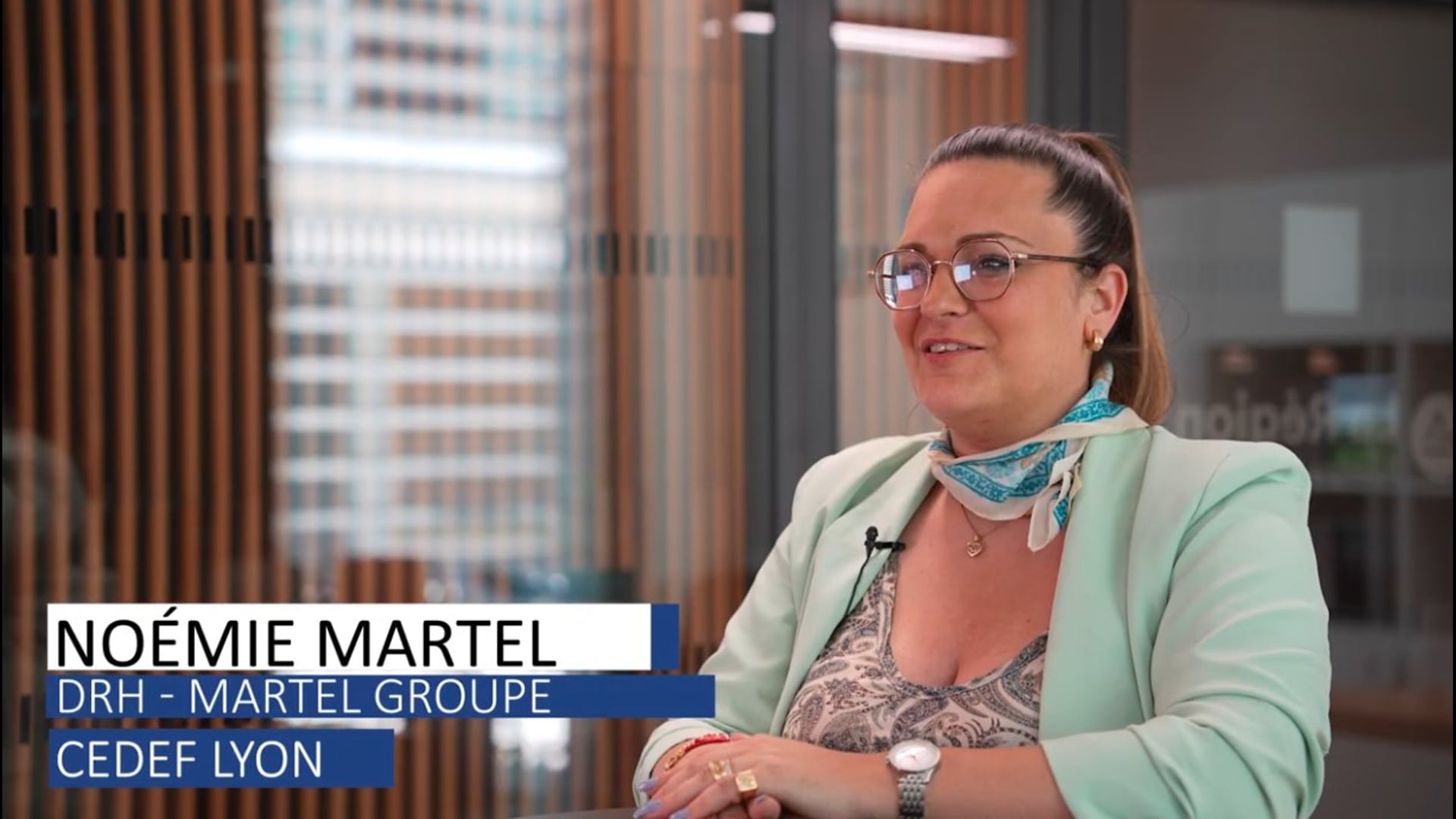Interview Dirigeant - CEDEF - Noémie Martel - DRH Martel Groupe