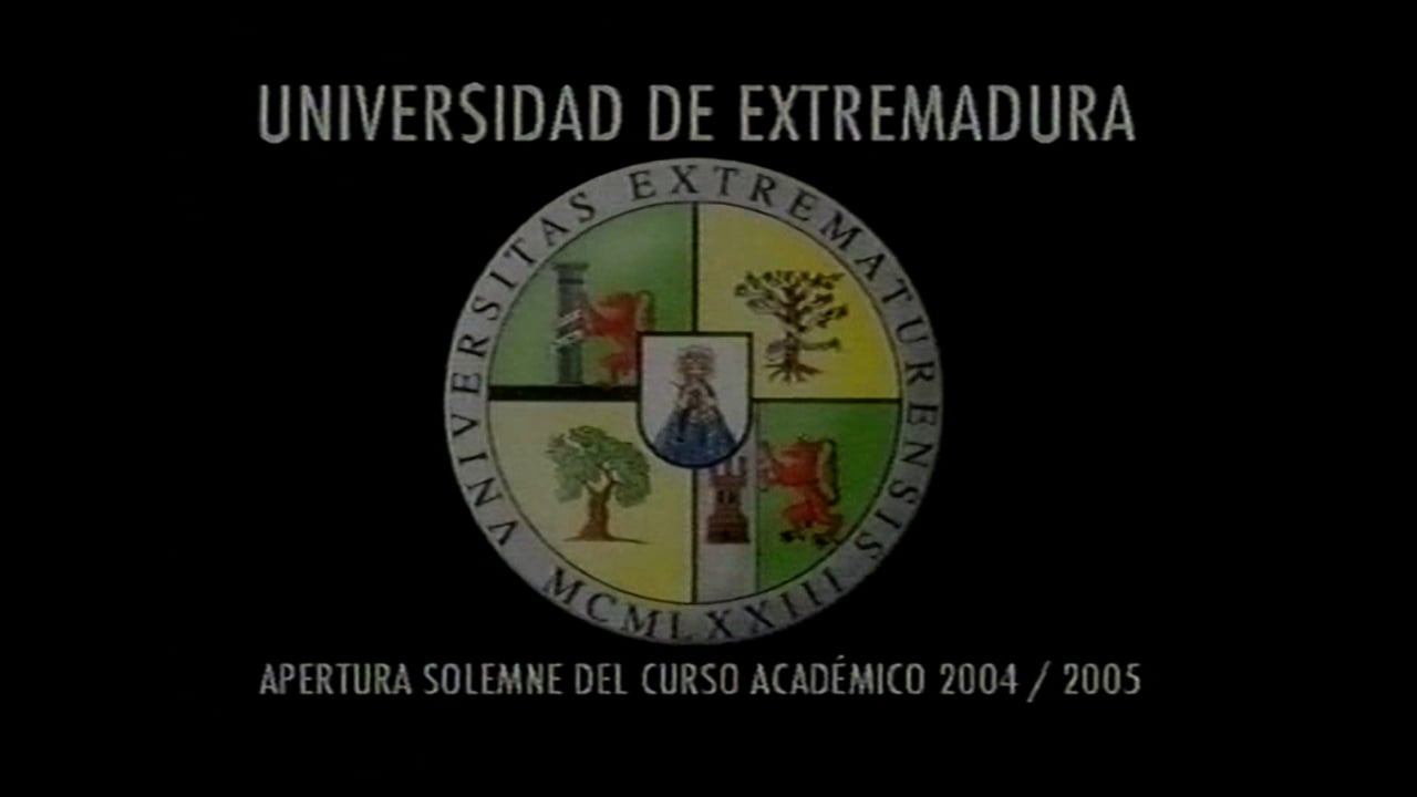 Acto de Apertura del Curso Universitario 2004-2005