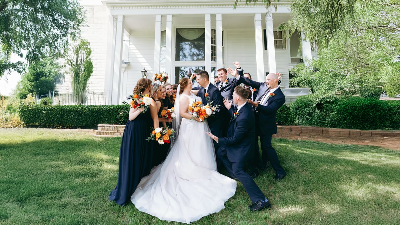Emma and Cole wedding highlight film at Frankenmuth Brewery Michigan