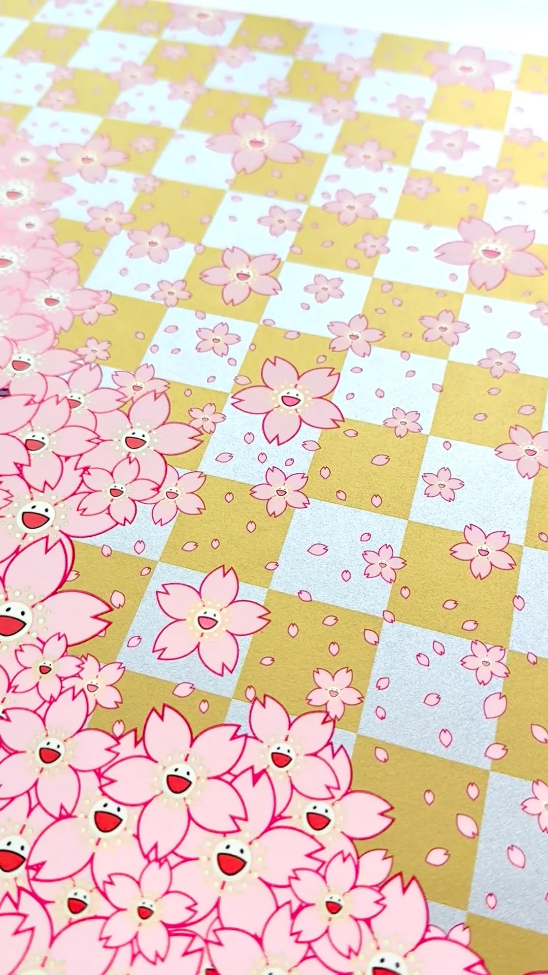 村上隆Murakami TakashiカイカイキキCherry Blossom 2020.12.24] Cherry Blossom with Kaikai Kiki Jigsaw Puzzle