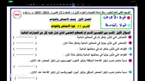 صورة الدرس: قوة الاحماض