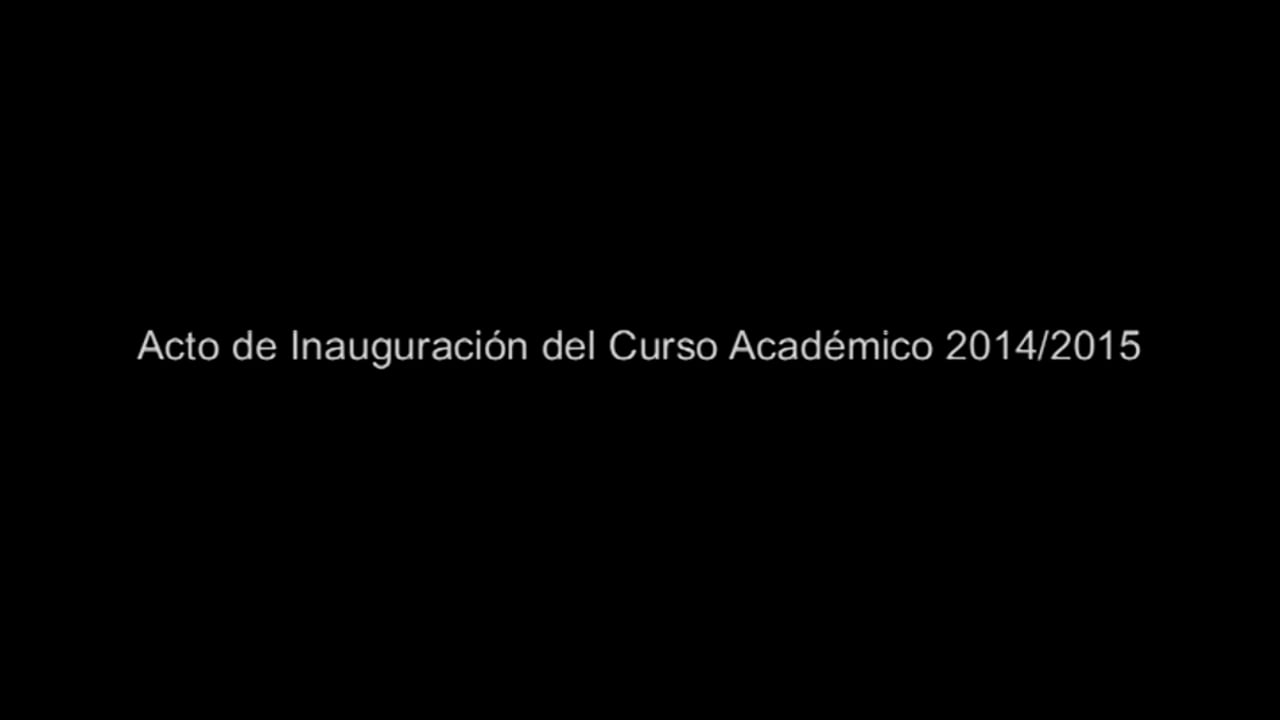 Acto de Apertura del Curso Universitario 2014-2015 Cáceres