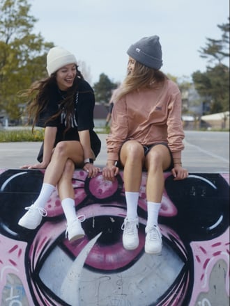 Video: Longsleeve Unisex Oversize Lato Różowy