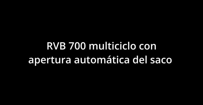 Video: RVB 700 VACUUM /GAS