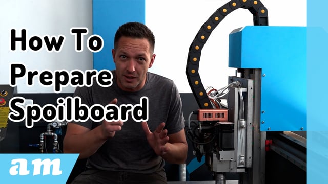 Prepare Spoilboard for FlatCUT CNC Oscillating Blade Cutters (Same Apply to CNC Routers)