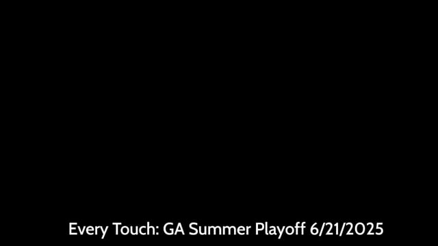 GA Playoff 2025 every-touch game #2 