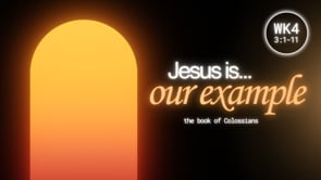 Jesus Is Our Example