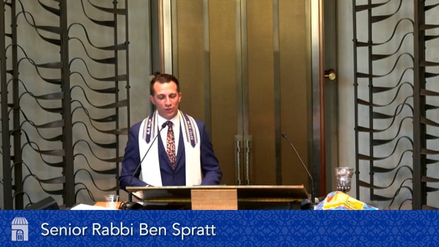 Words shared by Rabbi Spratt • Erev Shabbat 07/18/25