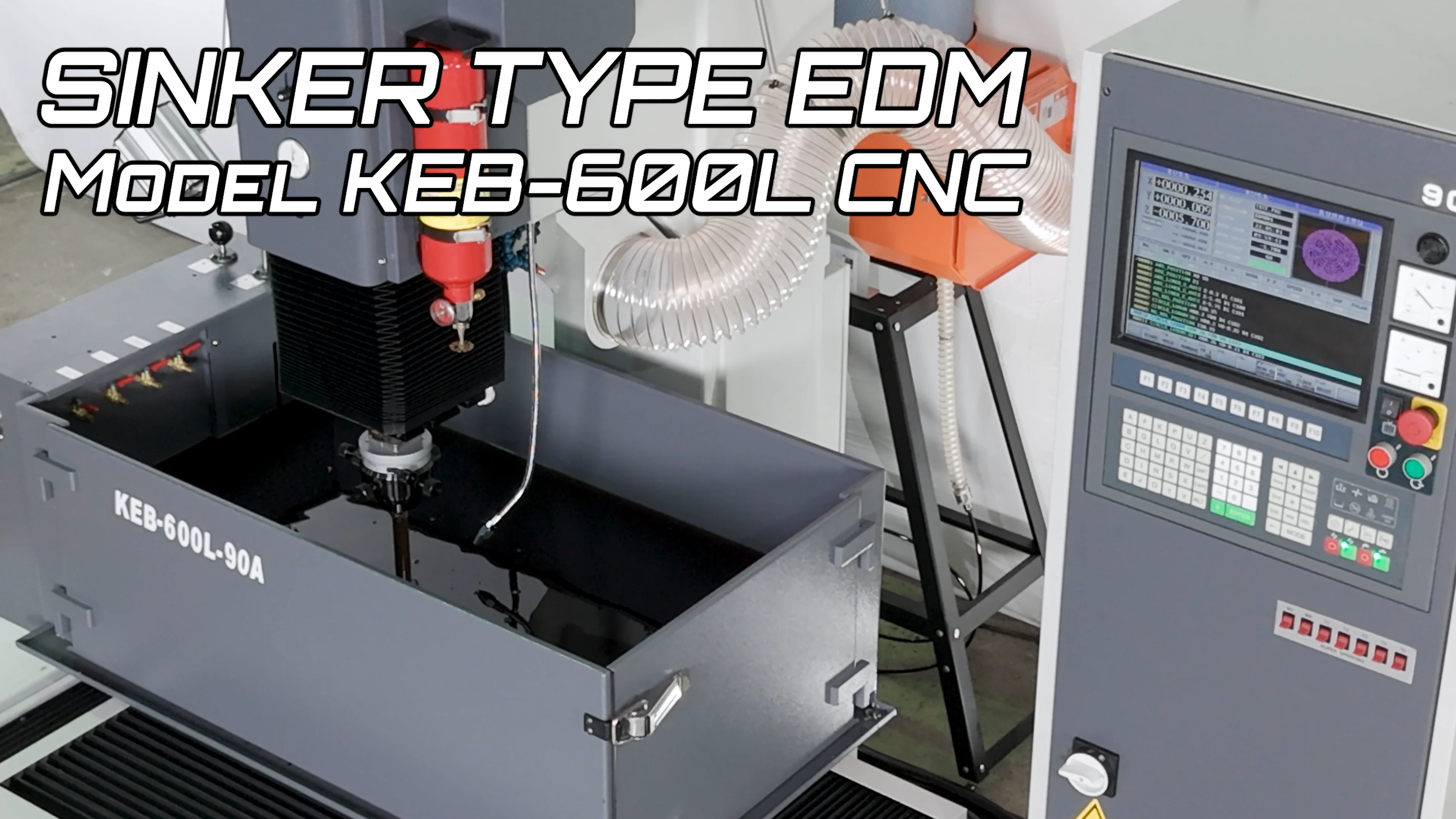 Buy KEB-600L CNC Sinker Type EDM - Kent Industrial USA