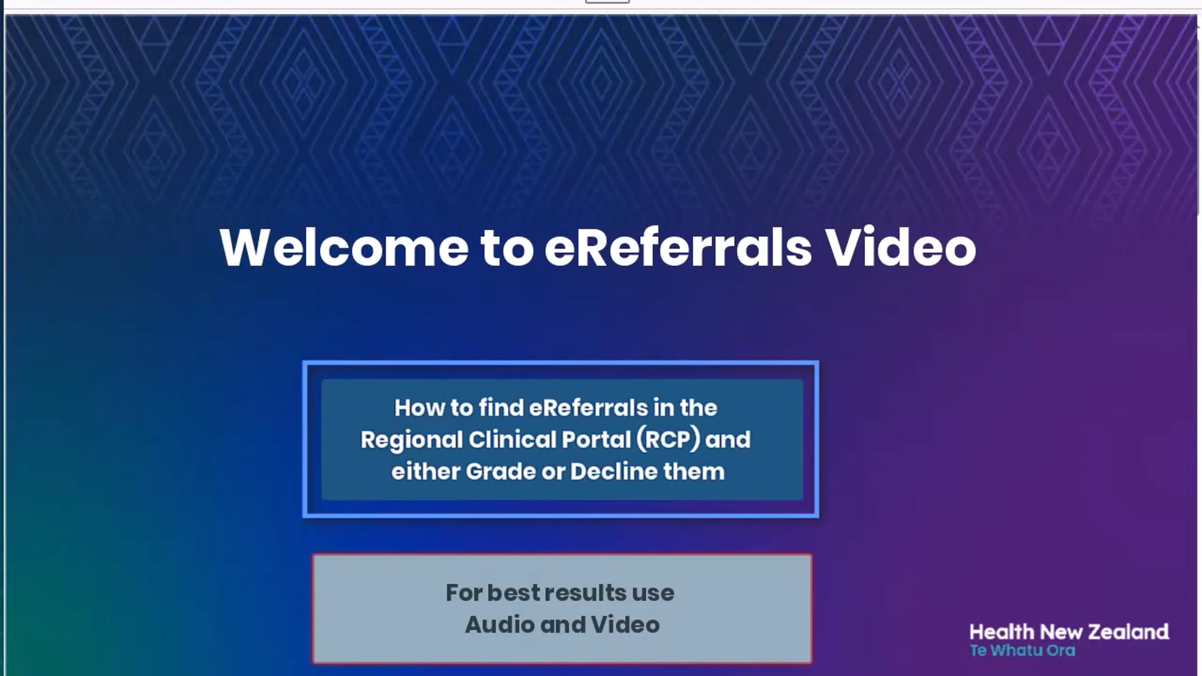 eReferrals-Search-Workflow-Clinicians | Videos & Movies on Vimeo