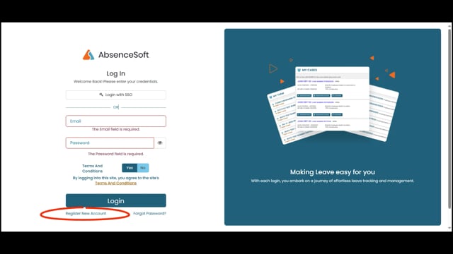 How to Register with AbsenceSoft