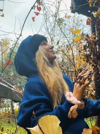 Video: Bluza Unisex Alpaka Granatowa