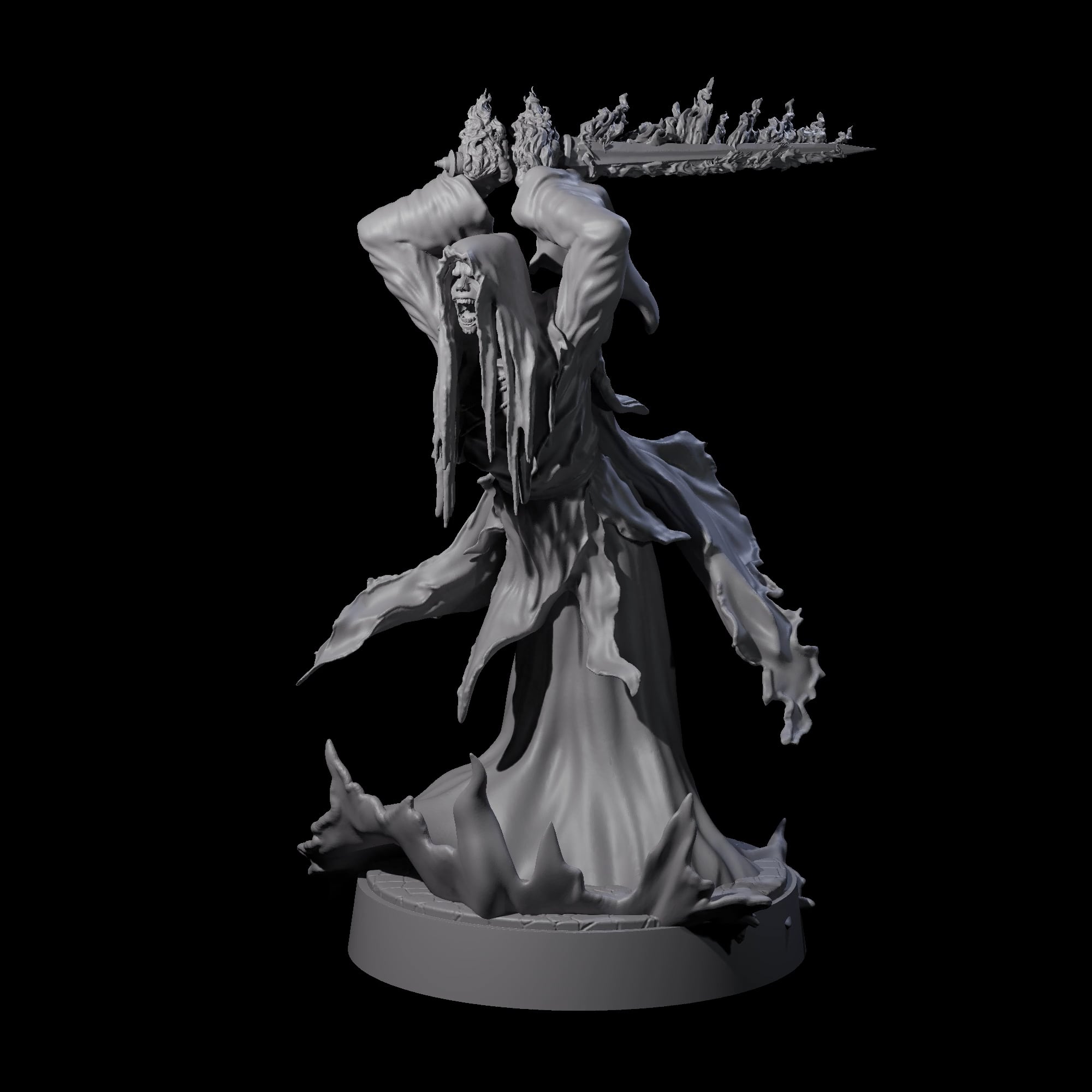 Flaming Wraith D