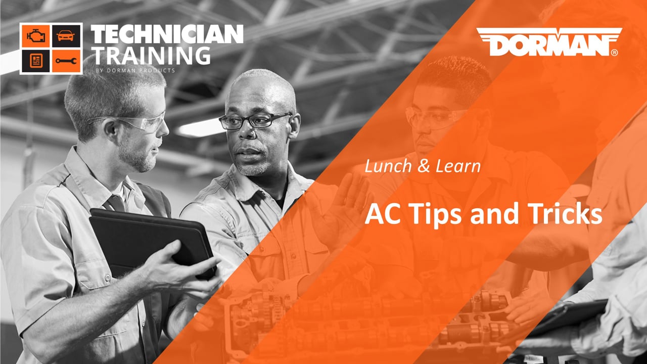 A/C Tips and Tricks