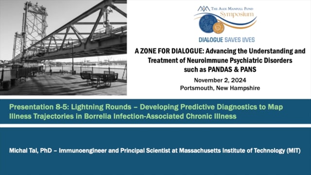 Presentation 8-E: Lightning Rounds - Developing Predictive Diagnostics to Map Illness Trajectories in Borrelia
