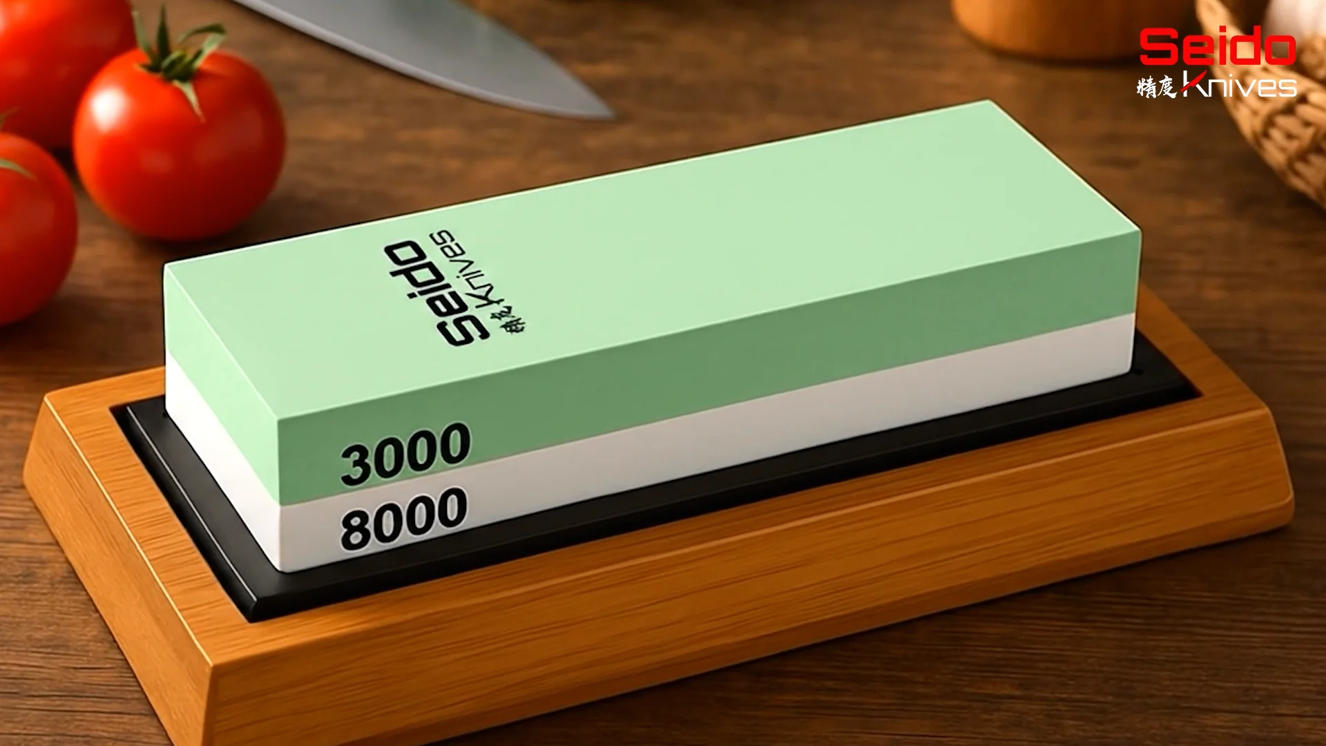3000/8000 Grit Whetstone | Seido Knives