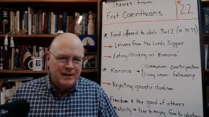 "Themes from First Corinthians" (#22) - (REPLAY)